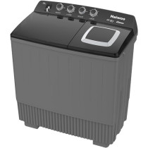 Haiwoo 20KG Twin Tub Semi Automatic Washing Machine 12KG Spin, Gray Colour, Mechanical Wash Timer, Intuitive Control Durabl Aluminium Spin Motor