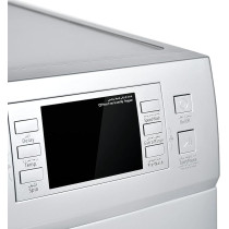 Super General 8 KG Front Loading Washing Machine SGW - 8400 -Crms, 1400 RPM Washer, Energy-Efficient Front-Loader, Silver Colour