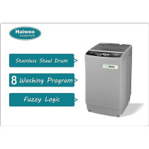 Haiwoo Semi Automatic Washing Machine Twin Tub HWM - 750, Motor Safeguard Technology, Spin Air Dry Copper Motor Impeller, 7KG AC 220-240V