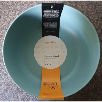 Royal VKB 23CM / 9 One Box 6 Bowls Coles Round Outdoor Picnic Serving Bowl In Duck Egg Blue New