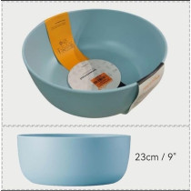 Royal VKB 23CM / 9 One Box 6 Bowls Coles Round Outdoor Picnic Serving Bowl In Duck Egg Blue New
