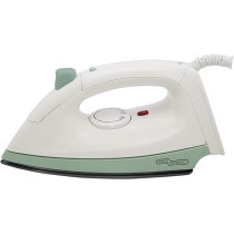 Super General Dry Iron, Spray Iron, SGI - 20 - DC, 1100W Ironing Machine With Non-Stick Teflon Sole, Dry Ironing, White Colour