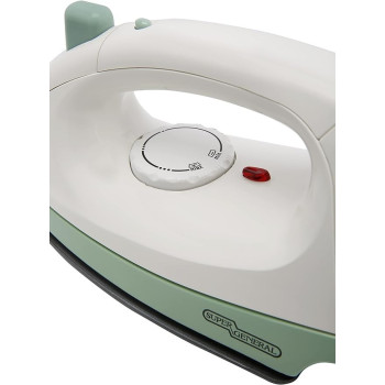 Super General Dry Iron, Spray Iron, SGI - 20 - DC, 1100W Ironing Machine With Non-Stick Teflon Sole, Dry Ironing, White Colour