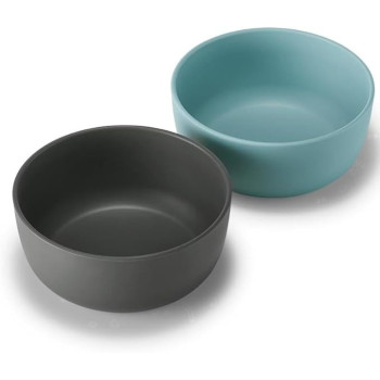 Royal VKB Outdoor Dining Bundle 12 Bowls 1 Box Of Bowls Colour Gray And Blue W15CM, H6 CM