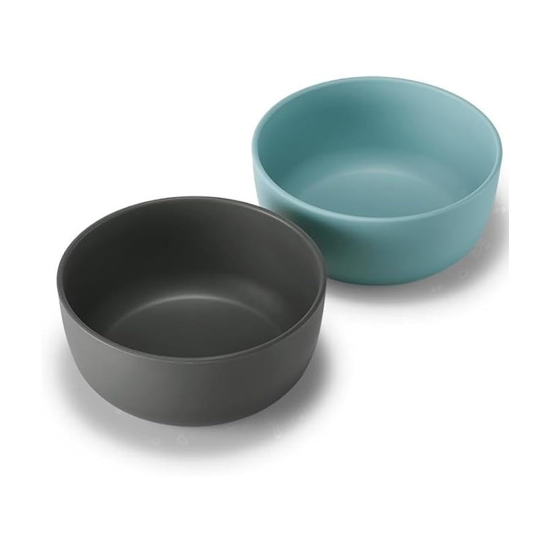 Royal VKB Outdoor Dining Bundle 12 Bowls 1 Box Of Bowls Colour Gray And Blue W15CM, H6 CM