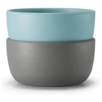 Royal VKB Outdoor Dining Bundle 12 Bowls 1 Box Of Bowls Colour Gray And Blue W15CM, H6 CM