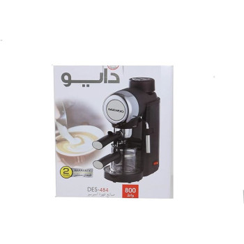 Daewoo Espresso Maker Des-484, 240 Milliliters, Black Colour