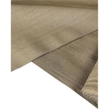 Hdpe Sun Shade Net Roll,150GSM Brown Color Sun Shade Netting UV Protection for Patio, Backyard, Porch, Railing (3mx50m)