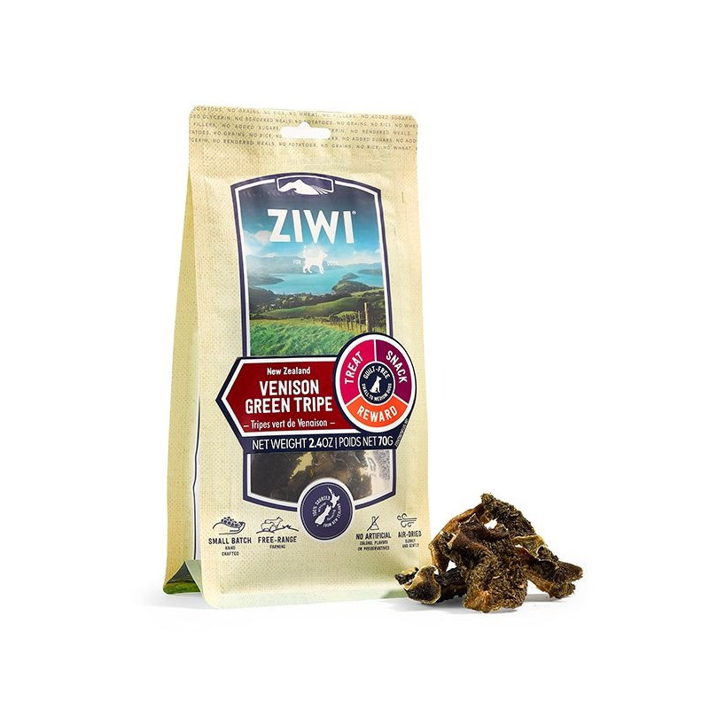 ZiwiPeak 70g Venison Green Tripe Dog Treats