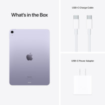 Apple iPad Air 2022 5th Generation 10.9 Inch M1 chip 64GB, WiFi MME23, Purple