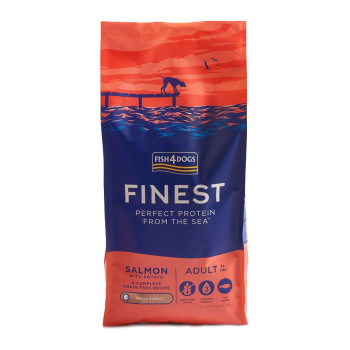 Fish4Dogs 1.5kg Finest Salmon Small Kibble Adult Dry Dog Food