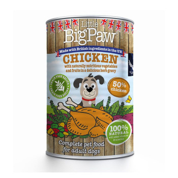 Little Big Paw 390g Chicken Adult Wet Dog Food