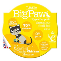 Little Big Paw 85g Gourmet Tender Chicken Mousse Wet Cat Food
