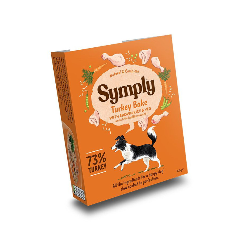 Symply 395g Turkey Bake Adult Wet Dog Food