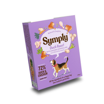 Symply 395g Duck Roast Adult Wet Dog Food