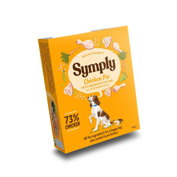Symply 395g Chicken Pie Adult Wet Dog Food