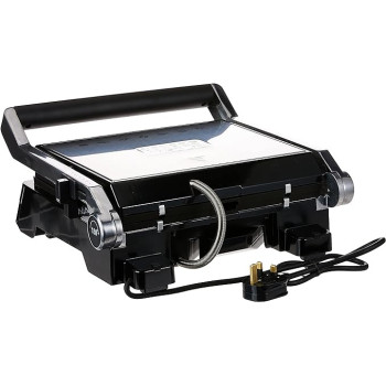 Black+Decker Family Health Grill, 2000W, CG2000-B5, Black & Silver, 1 Year Warranty