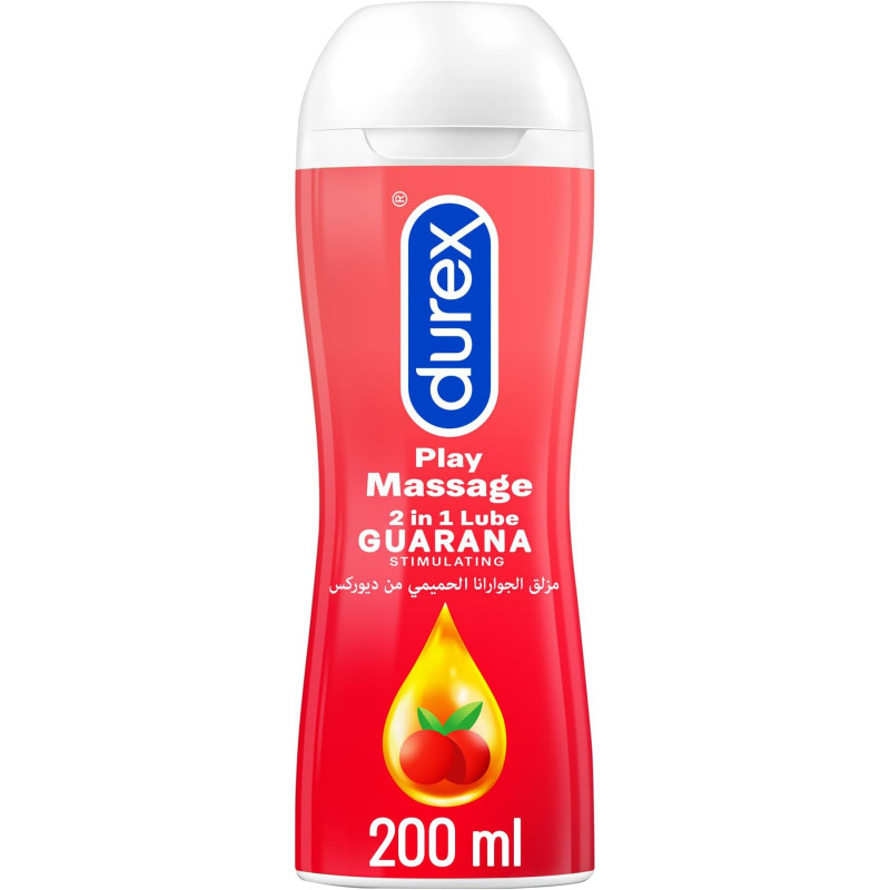 Durex Play Massage 2 In 1 Stimulating Guarana 200Ml