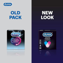 Durex Mutual Pleasure Condom, Pack Of 3