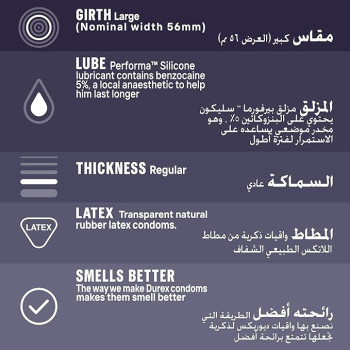 Durex Mutual Pleasure Condom, Pack Of 3