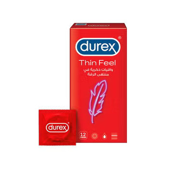 Durex Feel Thin Condoms 12S