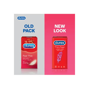 Durex Feel Thin Condoms 12S