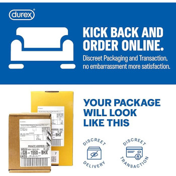 Durex Extra Safe Extra Lubed Condoms For Men, Pack of 6