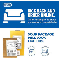 Durex Extra Safe Extra Lubed Condoms For Men, Pack of 6