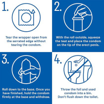 Durex Extra Safe Extra Lubed Condoms For Men, Pack of 6