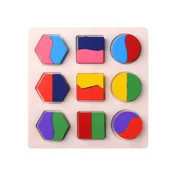 Ehome Wooden Geometric...