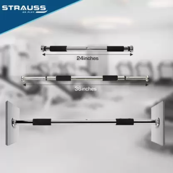 Door Way Gym Bar With 4 Screw And Nuts