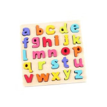 Toyshine Wooden English Small Letters Puzzle Toy B07FB4TSV9