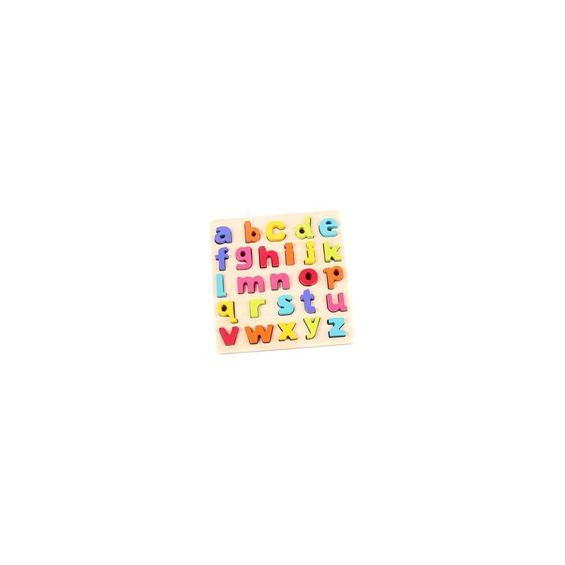Toyshine Wooden English Small Letters Puzzle Toy B07FB4TSV9