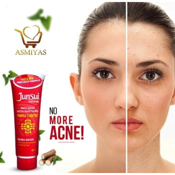 Junsui Whitening Pimple Fighting Face Wash 100Grams