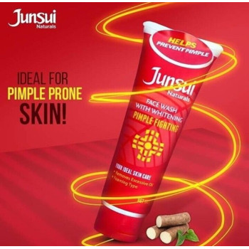 Junsui Whitening Pimple Fighting Face Wash 100Grams