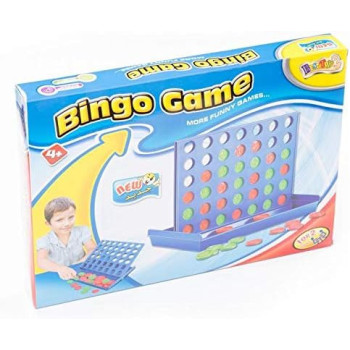 Educational toy Chess Children toys-Bingo game four quadruple chess game Board Vertical Blue Vertical Connect Board Checkers