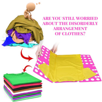 Biki Clothes Laundry Folder Board Pink Colour