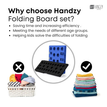 Quick Shirt Folding Board White 40 x 16 x 0.5Centimeter