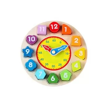 Wooden Shape Sorting Clock...