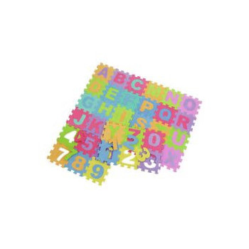 Alphabet And Numbers Soft Foam Play Puzzle Mat