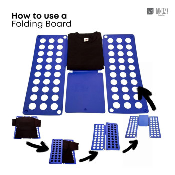 Clothes Folding Board White Standard