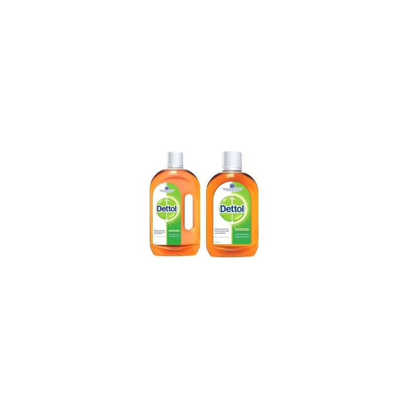 Dettol Pack Of 2 Antiseptic Liquid 750 + 500 ml