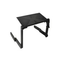 Adjustable Laptop Table Stand Black Colour