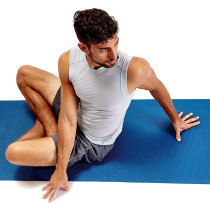 Extra Thick High Density Exercise Yoga Mat For Pilates With Carrying Strap And Bag
