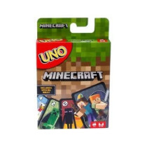 Mattel Games Uno Minecraft Card Game