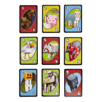 Mattel Games Uno Minecraft Card Game