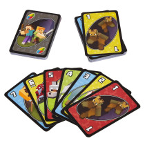 Mattel Games Uno Minecraft Card Game