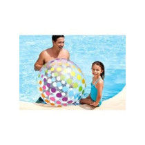 Intex Set Of 2 Jumbo Inflatable Colorful Polka Dot Giant Beach Ball