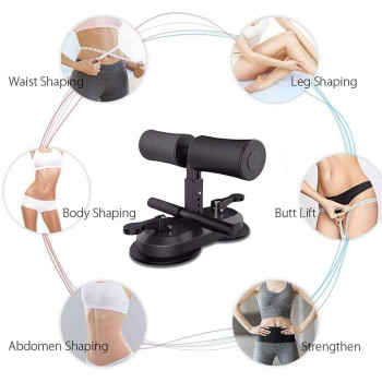 Portable Sit Up Bar With Double Suction Cups 23 x 11 x 22cm