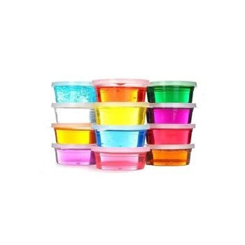 12-Piece Colorful Slime Mini Putty Set Non Sticky Multicolored Premium Quality